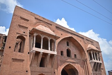 Fototapeta premium ancient ruined building ,panipat,haryana,india