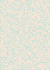 Abstract Geometric Pattern generative computational art illustration