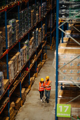 Manager and supervisor inventory in warehouse
