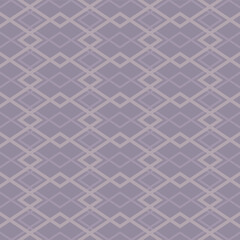 Japanese Overlap Zigzag Diamond Vector Seamless Pattern