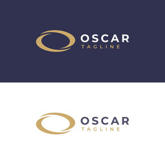 Letter O logo template. Modern elegant logotype. 
