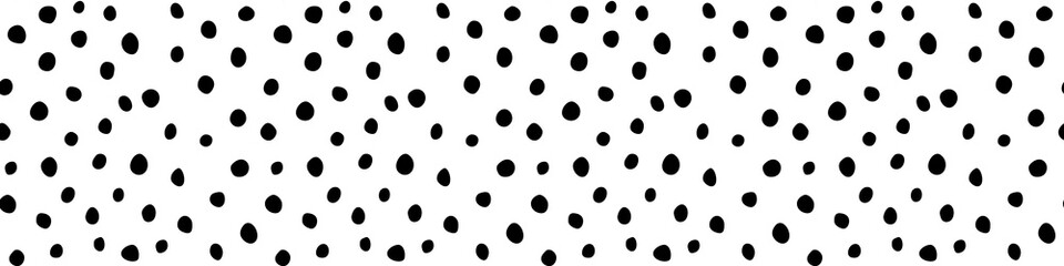 Background polka dot. Seamless pattern. Random dots, circles, animal skin. Design for fabric, wallpaper. Irregular random abstract vector texture. Repeating graphic backdrop