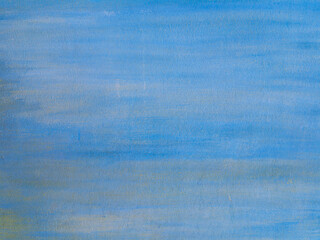 abstract blue painted cement wall