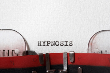 Hypnosis concept view