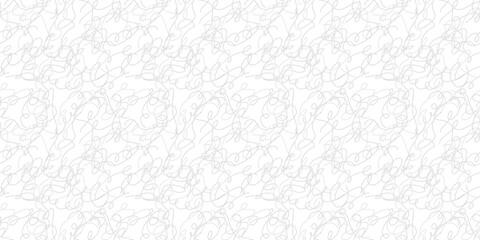Doodle shapes background. Seamless pattern. Vector. らくがきイラストパターン