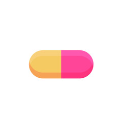 Medical pill or tablet Oval and round pill. Capsule.
Tablets or pills.