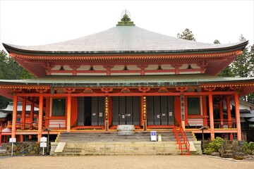 Amida-do at Daikodo Hall, Enryakuji Temple (Mount Hieizan) Toudou in Shiga prefecture, Japan - 比叡山 延暦寺 東塔 阿弥陀堂