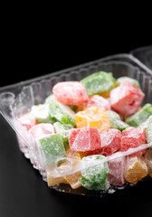 Turkish delight of different colors