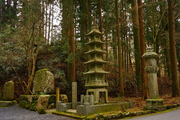 Hokke Soji-in Todo at Enryakuji Temple (Mount Hieizan) Toudou in Shiga prefecture, Japan - 比叡山 延暦寺 東塔 法華総持院東塔