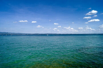 lake of garda panoramic view from jamaica beach