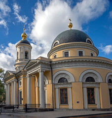 Joy of all who Sorrow church in Moscow, Russia. Years of construction 1783 - 1791