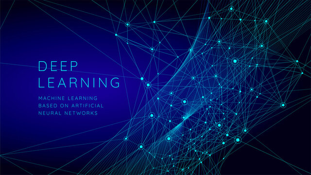 Technology Concept Background Banner, Big Data Analytics, Blockchain Technology, Deep Learning, Artificial Intelligence