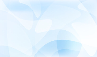 Abstract Blue and White Background , Curved Lines Design,  Illustrations for Templates.