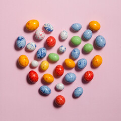 Fototapeta na wymiar Sweet candy heart 