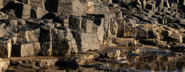 the golden vulcano rock