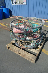 Crab trap float in the Newport oOregon