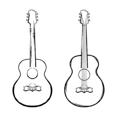 Naklejka premium Guitar_2021_0001