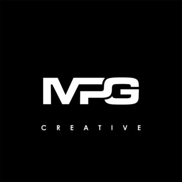 MPG Letter Initial Logo Design Template Vector Illustration