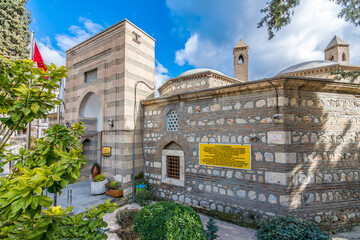 Buyuk Aga Madrasa view in Amasya City. Amasya is populer tourist attraction in The Turkey