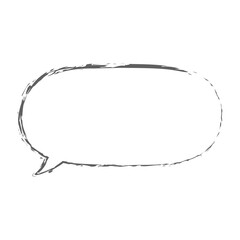 Fototapeta premium 吹き出しイラスト、アイコン（手描き、重ね描き風）