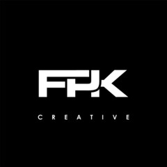 FPK Letter Initial Logo Design Template Vector Illustration