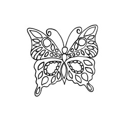 butterfly pattern for themed decorations