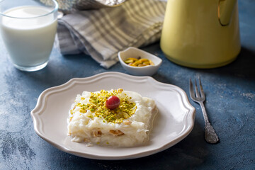 Turkish Traditional Ramadan Dessert Gullac
