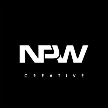 NPW Letter Initial Logo Design Template Vector Illustration