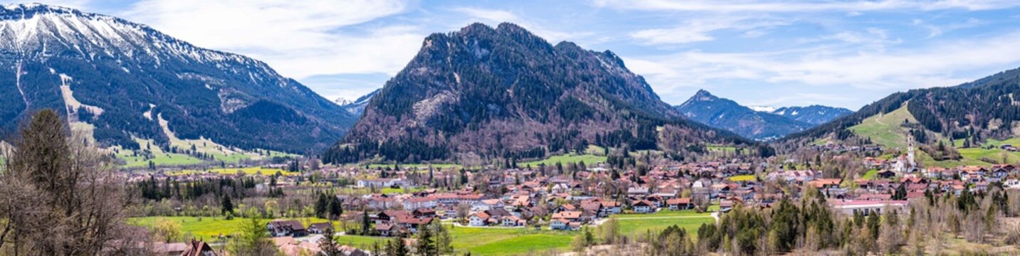Pfronten im Ostallg&auml;u Panorama