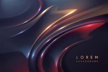 Abstract liquid multi colors background