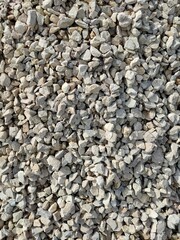 Gravel texture pattern background. Construction material backdrop.
