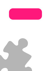 Fototapeta premium Vertical illustration format A4 - the design of the screen of the phone or tablet for inscriptions and photos