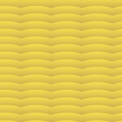 Abstract seamless background of many yellow scales overlaying each other in layers. Stock vector illustration. Light gradient