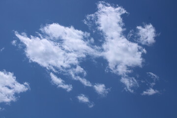 Obraz premium clouds in the blue sky