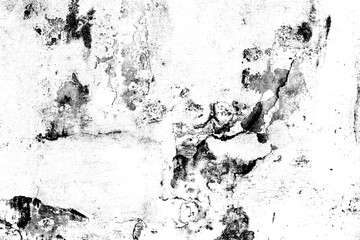 Texture of a concrete wall with cracks and scratches which can be used as a background
