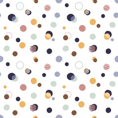 Dotted pattern, seamless background