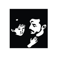 happy father day. greeting designs for father's day.