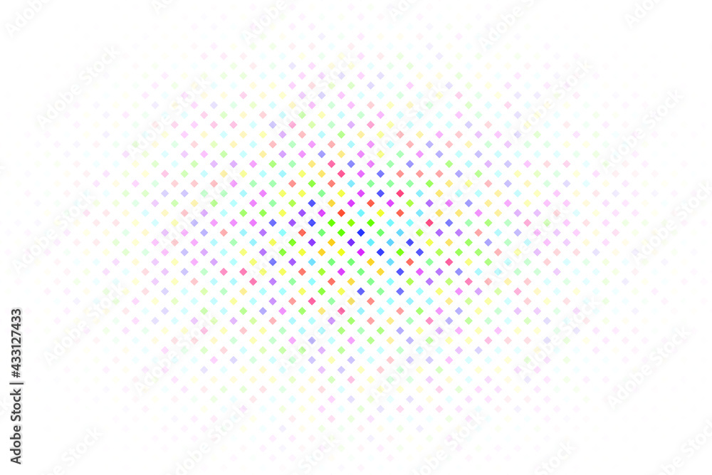 Poster abstract vector background consisting of small dots and squares.