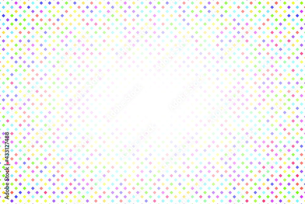 Poster abstract vector background consisting of small dots and squares.