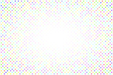 Abstract vector background consisting of small dots and squares.