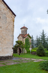 Fototapeta na wymiar Martvili orthodox monastery built in VII century. Georgia, samegrolo