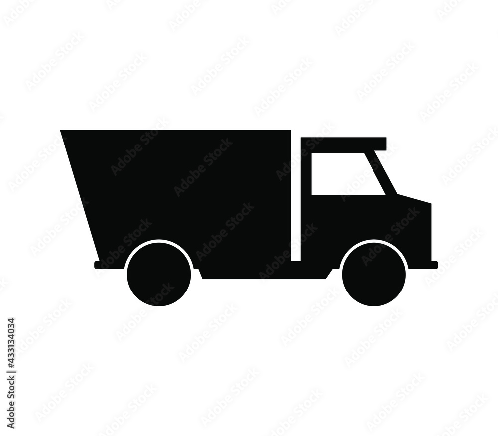 Poster truck icon