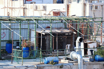 broken rookery slum slums township buildings