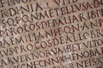 stone type font scripture writing script