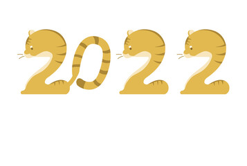 2022　トラ文字