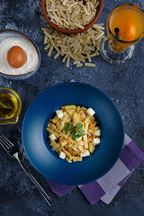 pasta with sauce and its varieties