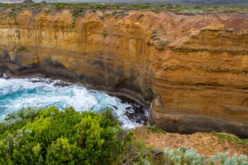 Cliffs in Port Campbell National Park, Great Ocean Road, Australia
