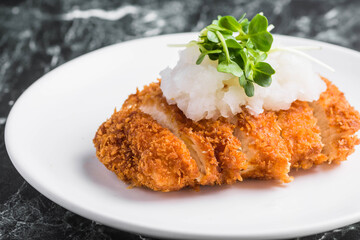 おろしチキンカツ