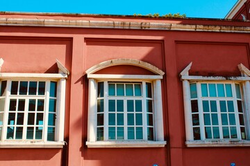 Obraz premium windows with shutters