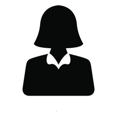 simple human male and female icons